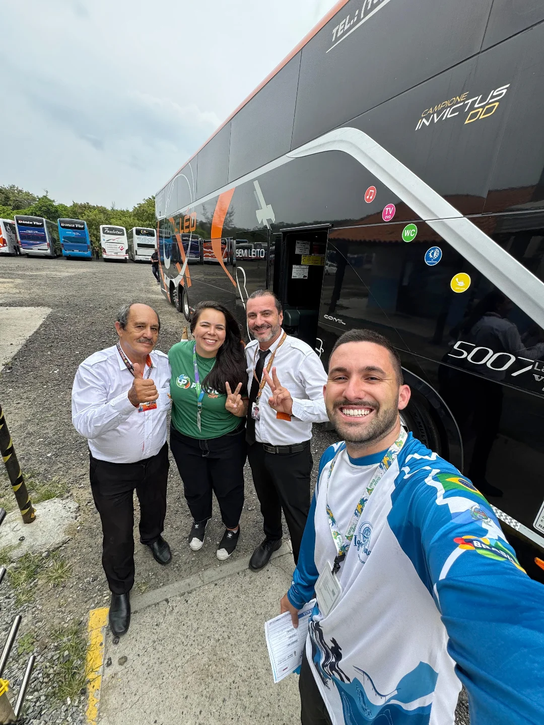 Grupo em excursão