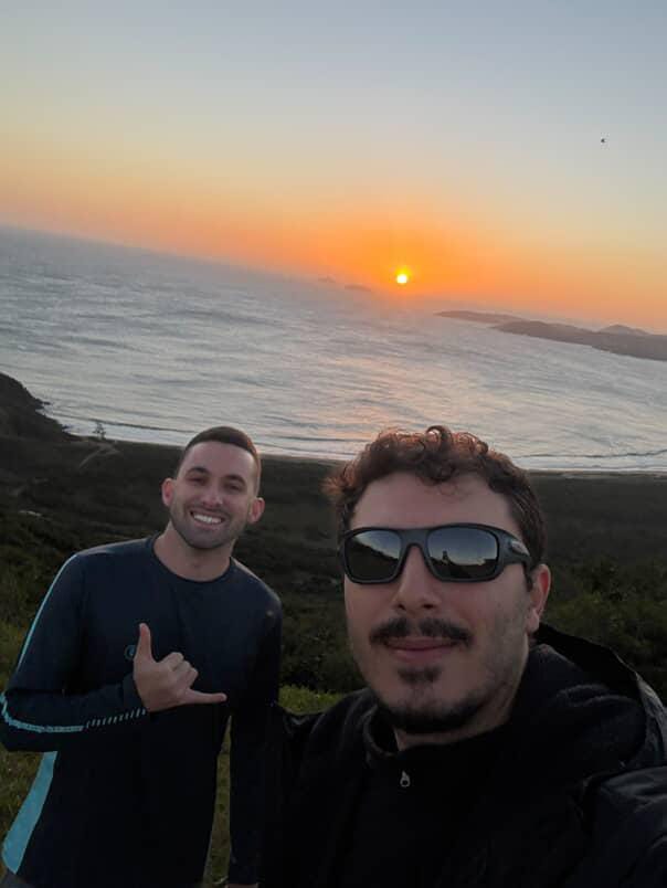 Trilha do amanhecer em Búzios